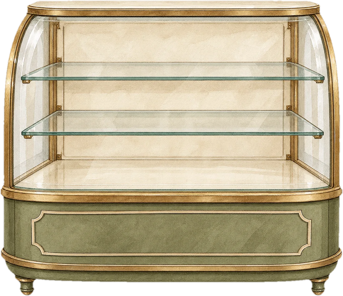 Our dessert cabinet